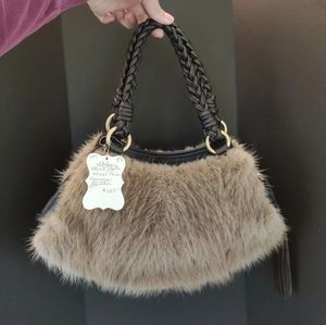 PAOLO MASI MINK FUR PURSE